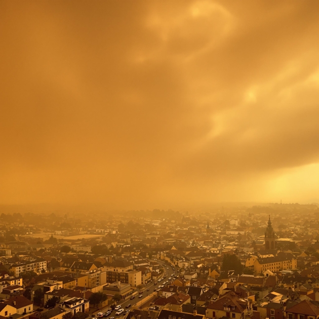 Épisode exceptionnel de sable saharien sur la France : phénomène et impacts environnementaux