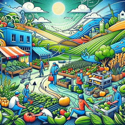 Agriculture Durable : Réseaux Locaux et Circuits Courts