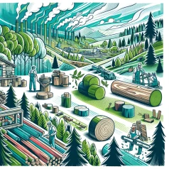 Forêts et Sylviculture : Bois et Produits Forestiers