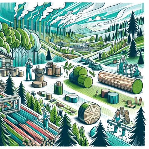Forêts et Sylviculture : Bois et Produits Forestiers