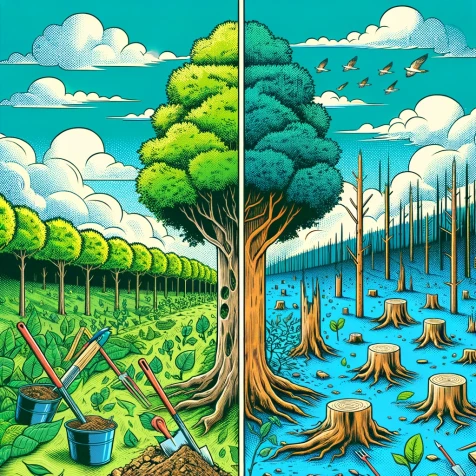 Forêts et Sylviculture : Reforestation et Déforestation