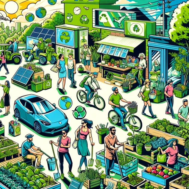 Adopter un mode de vie durable : les gestes simples pour réduire son empreinte écologique