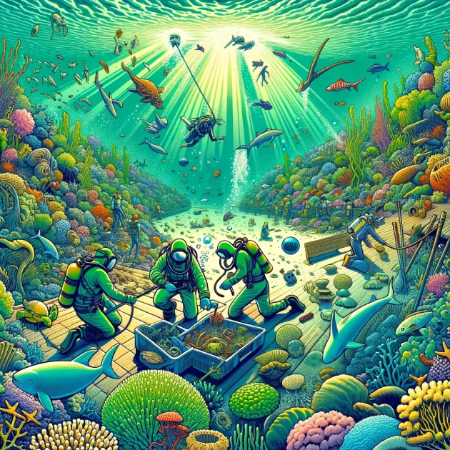 Biodiversité marine : efforts pour la conservation et la restauration des habitats