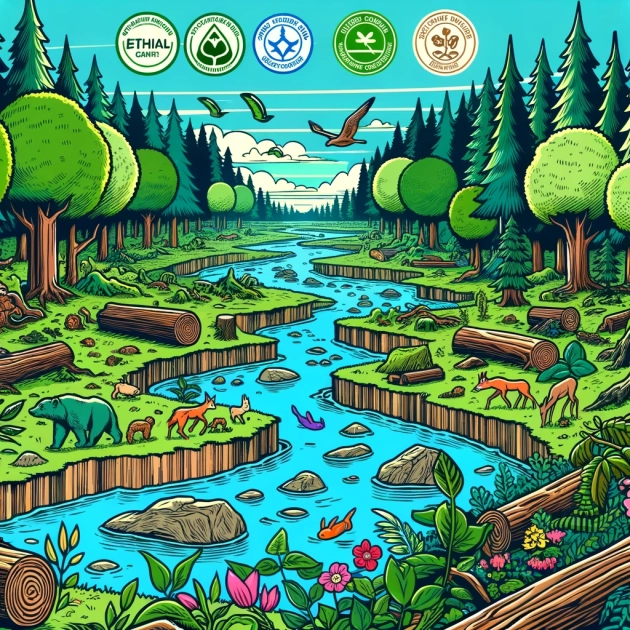 Certifications forestières : garanties pour une consommation de bois éthique et durable