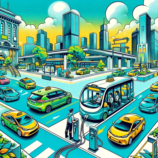 Changement de paradigme : La transition des flottes de taxis vers des véhicules électriques