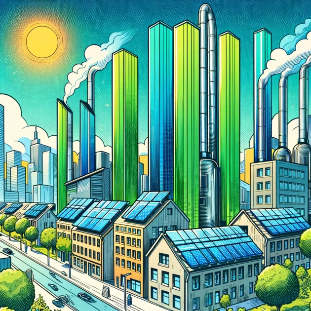 Cheminées solaires : une innovation prometteuse pour la capture de chaleur en milieu urbain