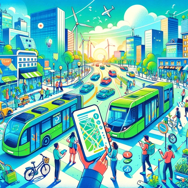 Comment choisir le meilleur itinéraire en transports publics écologiques