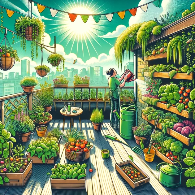 Comment cultiver un potager bio sur son balcon pour une alimentation durable