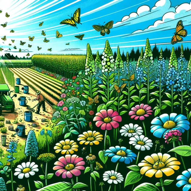 Comment favoriser la pollinisation naturelle pour augmenter les rendements agricoles