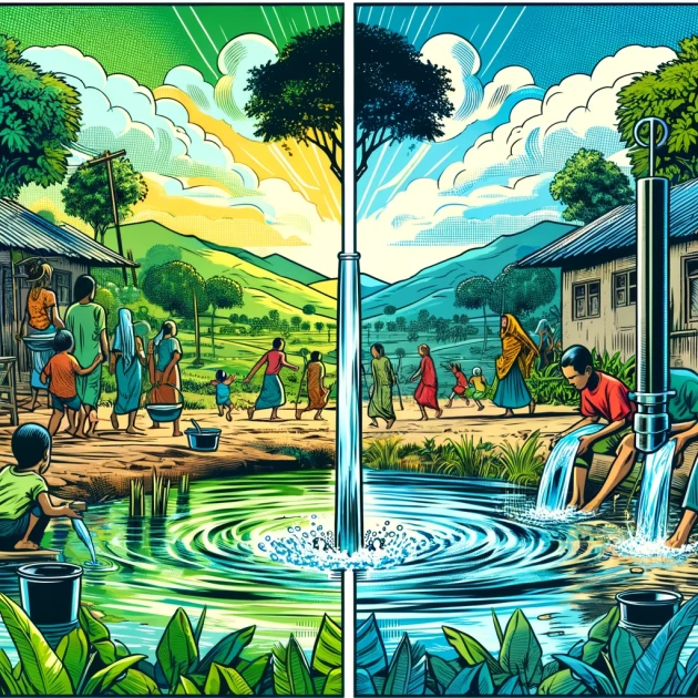 Comment l'accès à l'eau potable influence l'espérance de vie