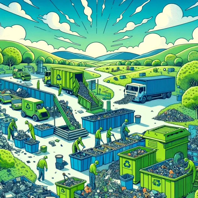Comment le recyclage des déchets électroniques permet de réduire la pollution de l'environnement