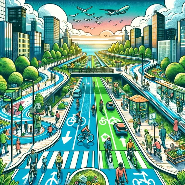 Comment les infrastructures cyclables peuvent transformer la planification de la mobilité urbaine