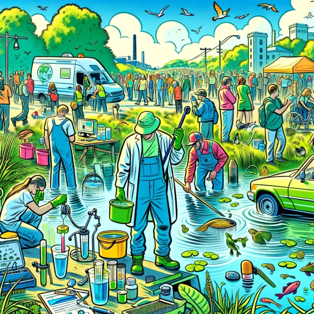 Comment participer à un projet de surveillance de la qualité de l'eau près de chez soi