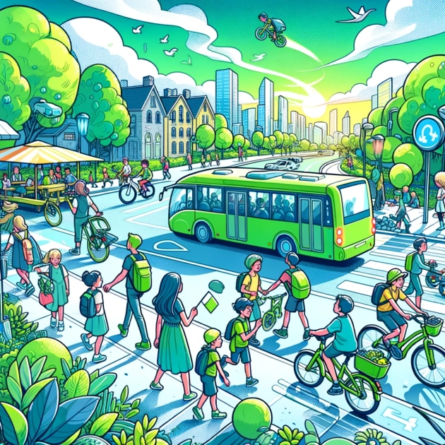 Comment sensibiliser les enfants à une mobilité durable dès le plus jeune âge