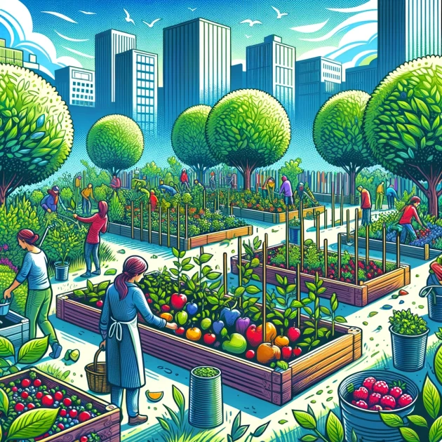 Comment transformer un espace urbain en forêt comestible : guide pratique