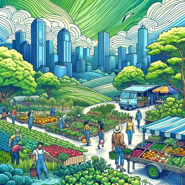 Consommation durable : le rôle des circuits courts dans l'alimentation urbaine