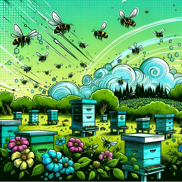 Déclin alarmant de la population des ruches : impact sur la pollinisation des cultures