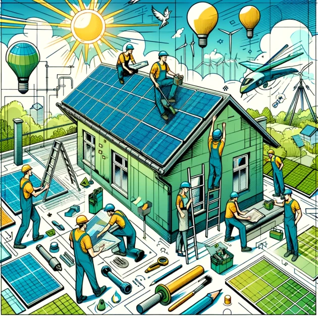 Énergie solaire intégrée : comment former les professionnels du bâtiment