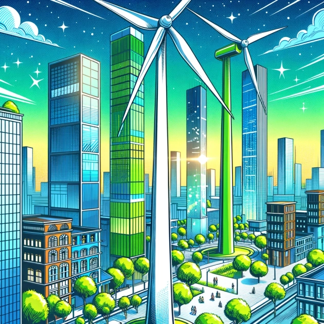 Éoliennes verticales : un nouveau visage de l'énergie éolienne urbaine