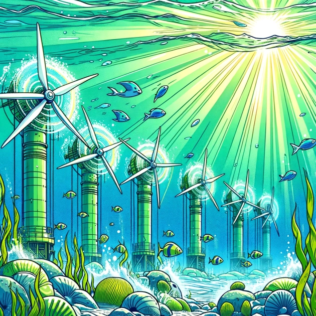 Hydroliennes sous-marines : le futur de l'énergie marine renouvelable