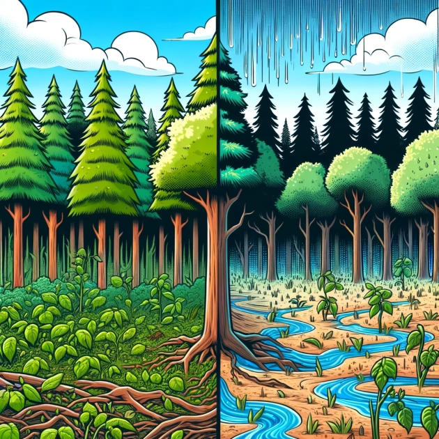 Impact des sécheresses sur la régénération naturelle des forêts : le cas des forêts tempérées