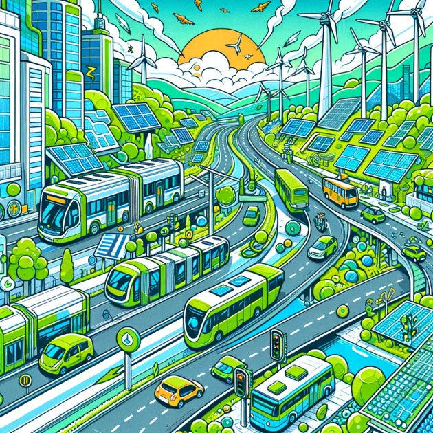 Intégrer les énergies renouvelables dans les infrastructures de transports en commun