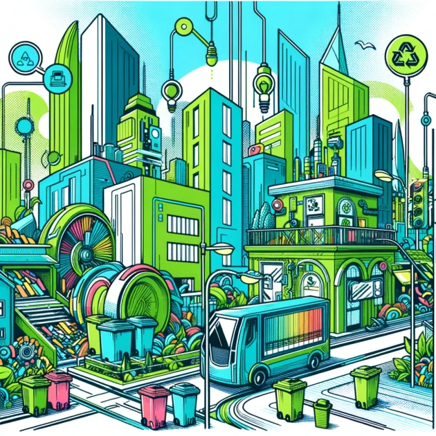 Intégrer les technologies des réseaux intelligents pour une gestion intelligente des déchets