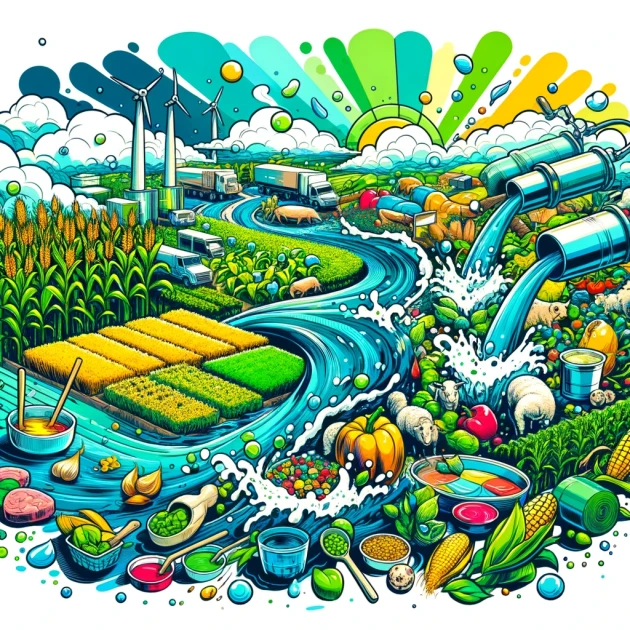L'empreinte eau douce de nos aliments : perspective sur la consommation responsable