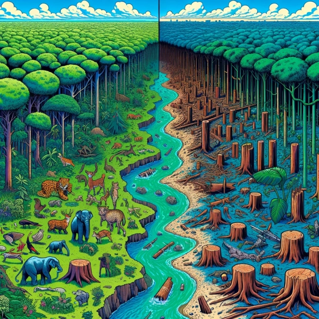 L’impact de la déforestation sur la biodiversité : Décryptage pour tous
