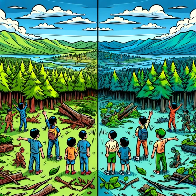 L'impact de la déforestation sur les initiatives éducatives en matière de préservation de la biodiversité