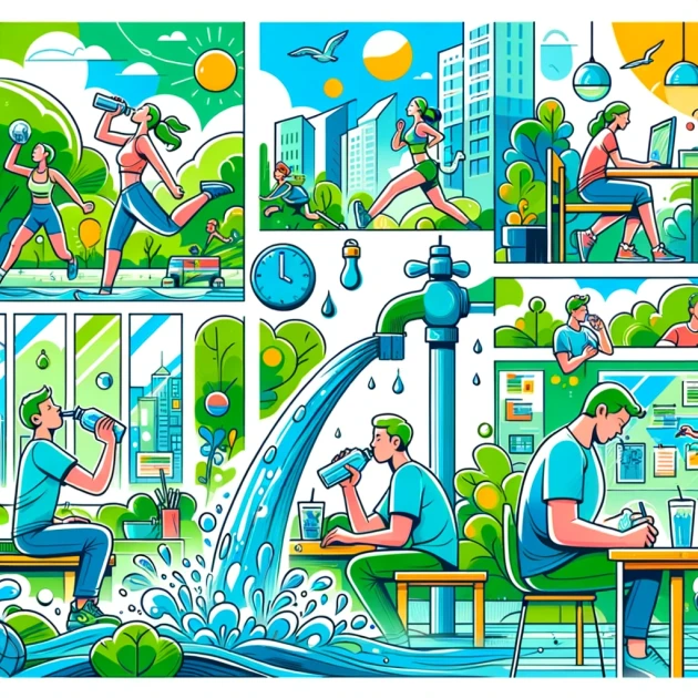 L'importance de l'hydratation, eau et santé