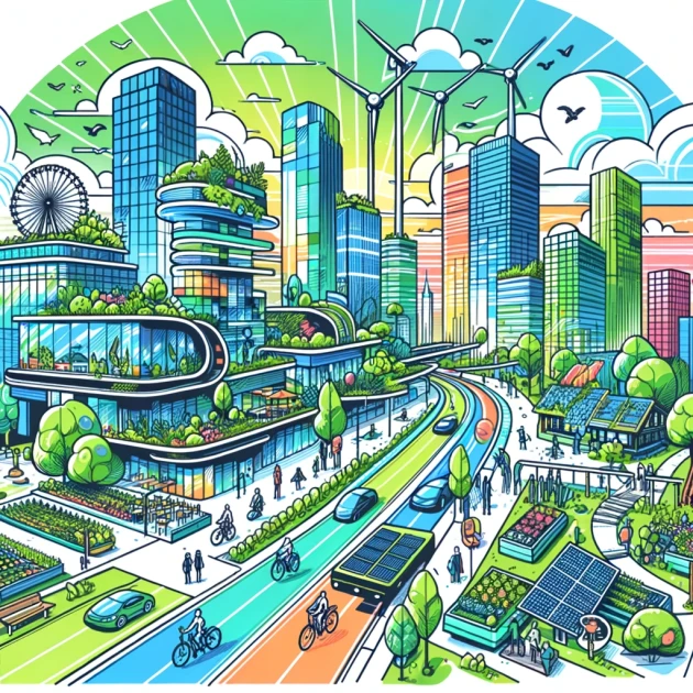 La conception de villes intelligentes : solutions technologiques et bénéfices pour la préservation de l'environnement