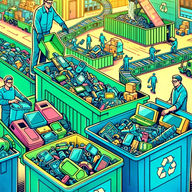 La gestion des déchets électroniques : comment recycler vos vieux appareils
