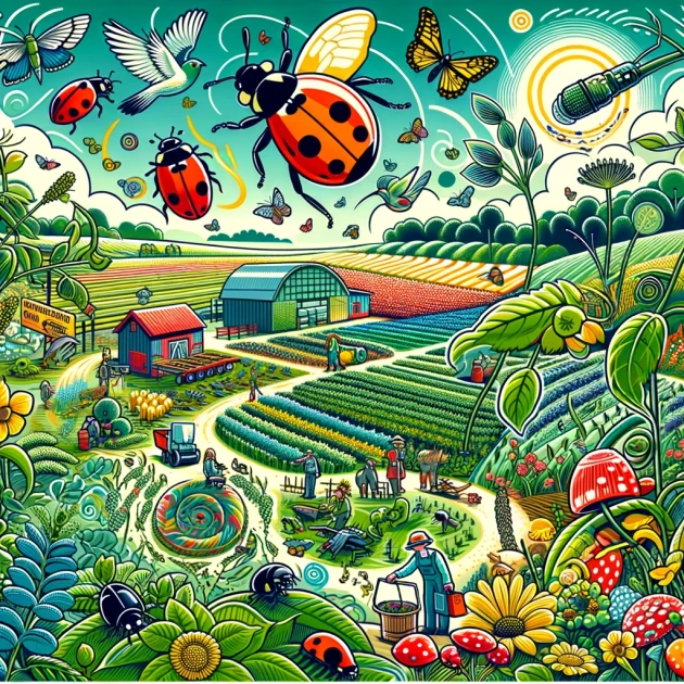 La lutte biologique comme solution durable pour la préservation de la biodiversité en agriculture
