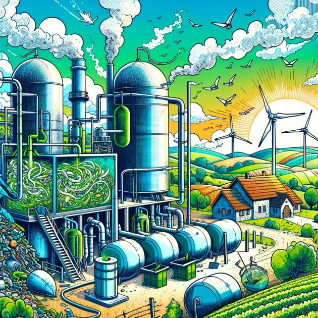 La méthanisation des déchets organiques : un pas vers l'autosuffisance énergétique locale