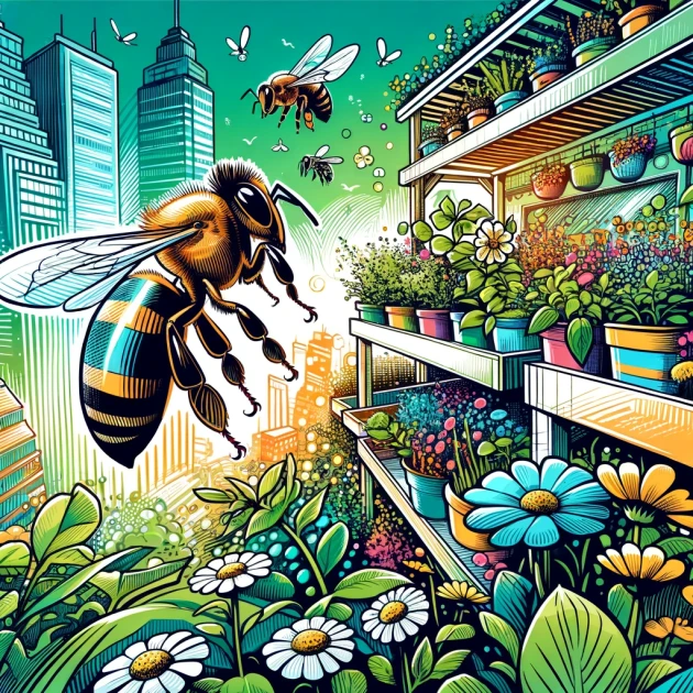 La pollinisation en milieu citadin : enjeux et solutions