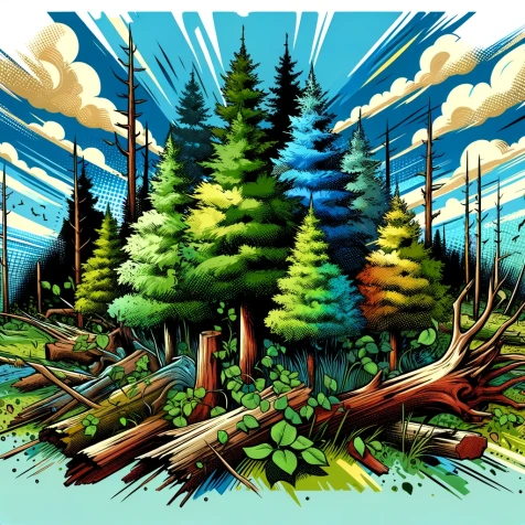 La régénération naturelle des forêts : un processus vital pour restaurer la biodiversité