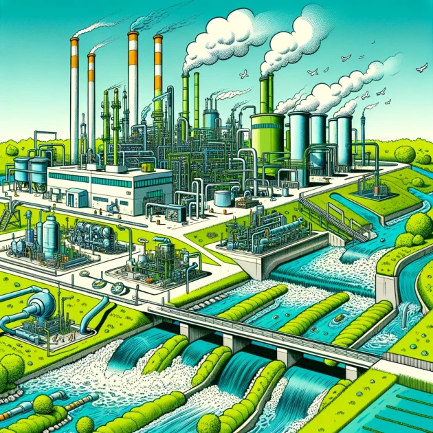 La réglementation des activités industrielles : protection des ressources en eau douce