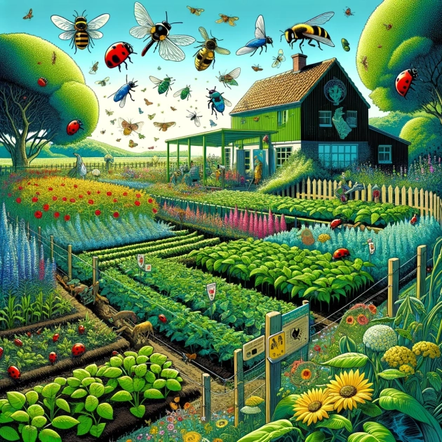La valorisation des auxiliaires en agriculture biologique pour la préservation de la biodiversité
