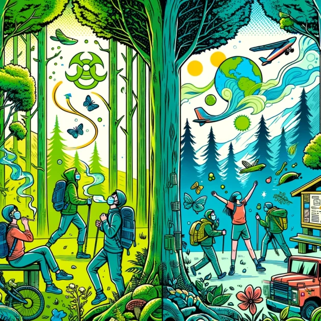 Le lien entre la santé humaine et les services écosystémiques fournis par les forêts