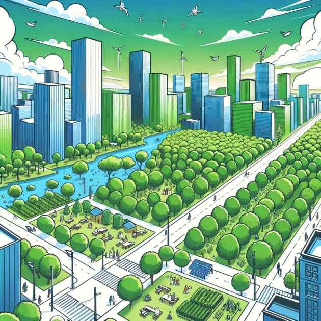 Le rôle clé des forêts urbaines dans la captation du CO2 et la lutte contre le changement climatique