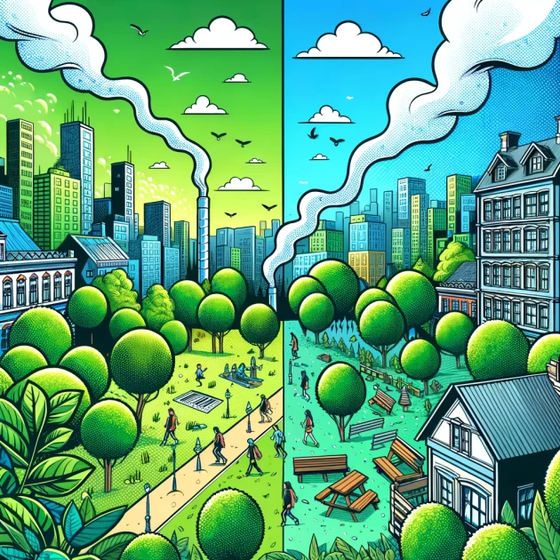 Le rôle de l'urbanisme vert dans la prévention des maladies respiratoires