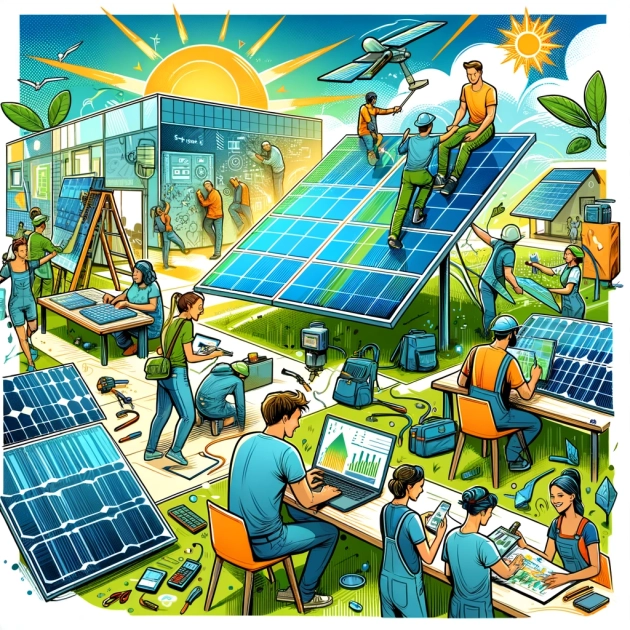 Les 5 compétences clés à acquérir lors d'une formation en énergie solaire