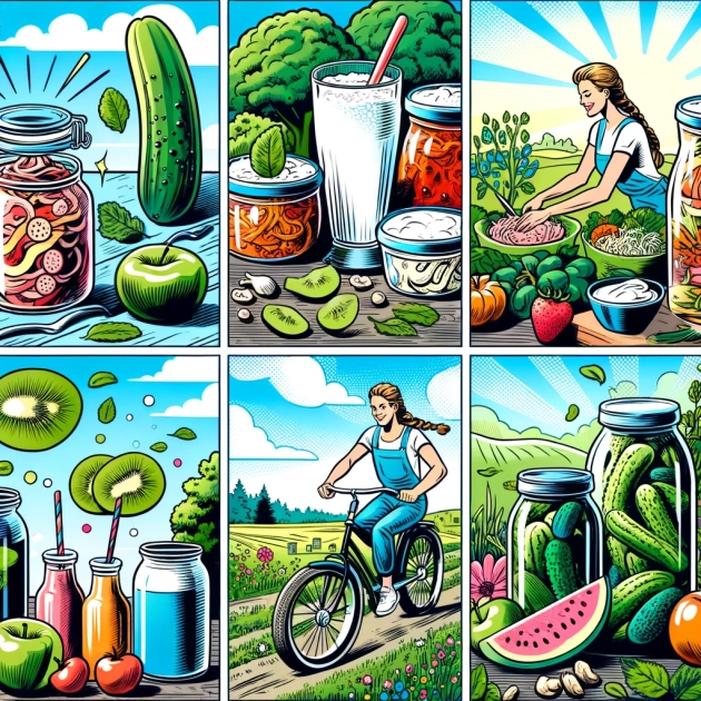 Les avantages nutritionnels des aliments fermentés dans une alimentation saine et respectueuse de l'environnement