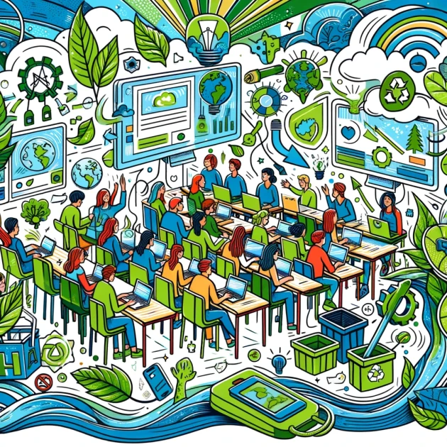 Les bénéfices des formations en ligne pour promouvoir la durabilité environnementale dans l'éducation