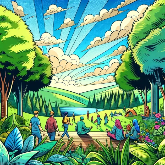 Les bienfaits de l'exposition à la nature sur la santé mentale