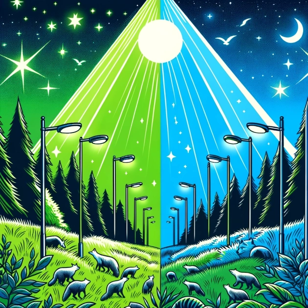 Les effets de la pollution lumineuse sur la faune nocturne