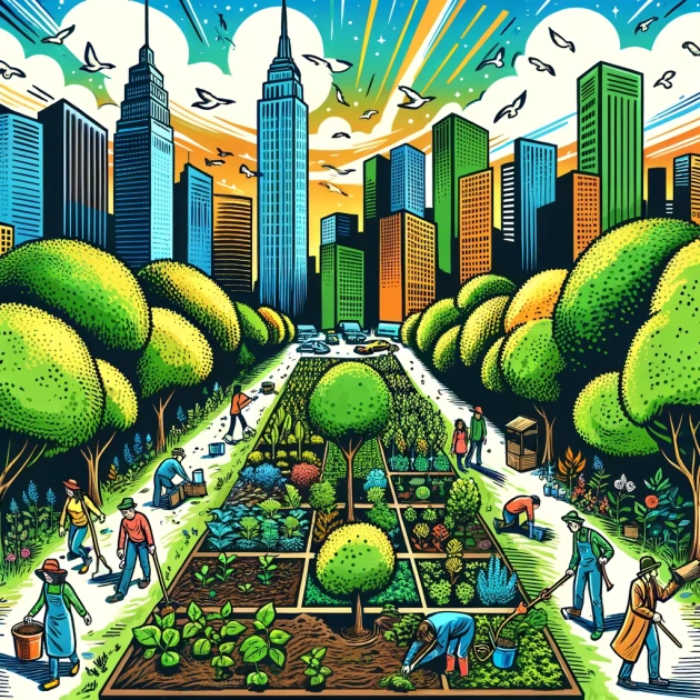 Les initiatives de reforestation urbaine : reverdir les villes pour un climat plus sain