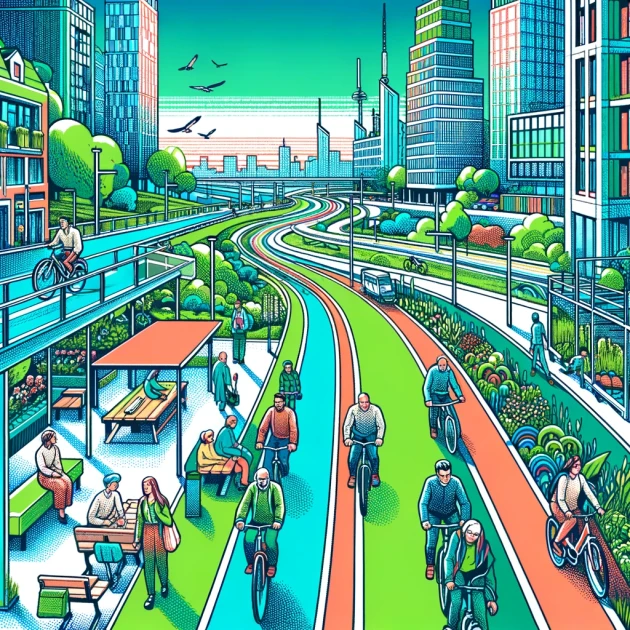 Mobilité douce et inclusion sociale : l'impact des pistes cyclables en milieu urbain