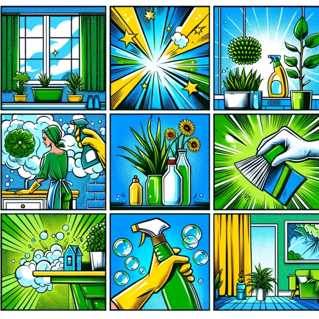 Optimiser son nettoyage avec des produits ménagers écologiques et efficaces